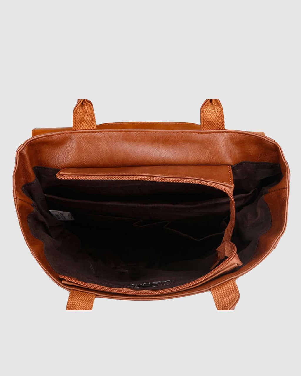 THREE-BOX Business Chic Stylish Leather Backpack