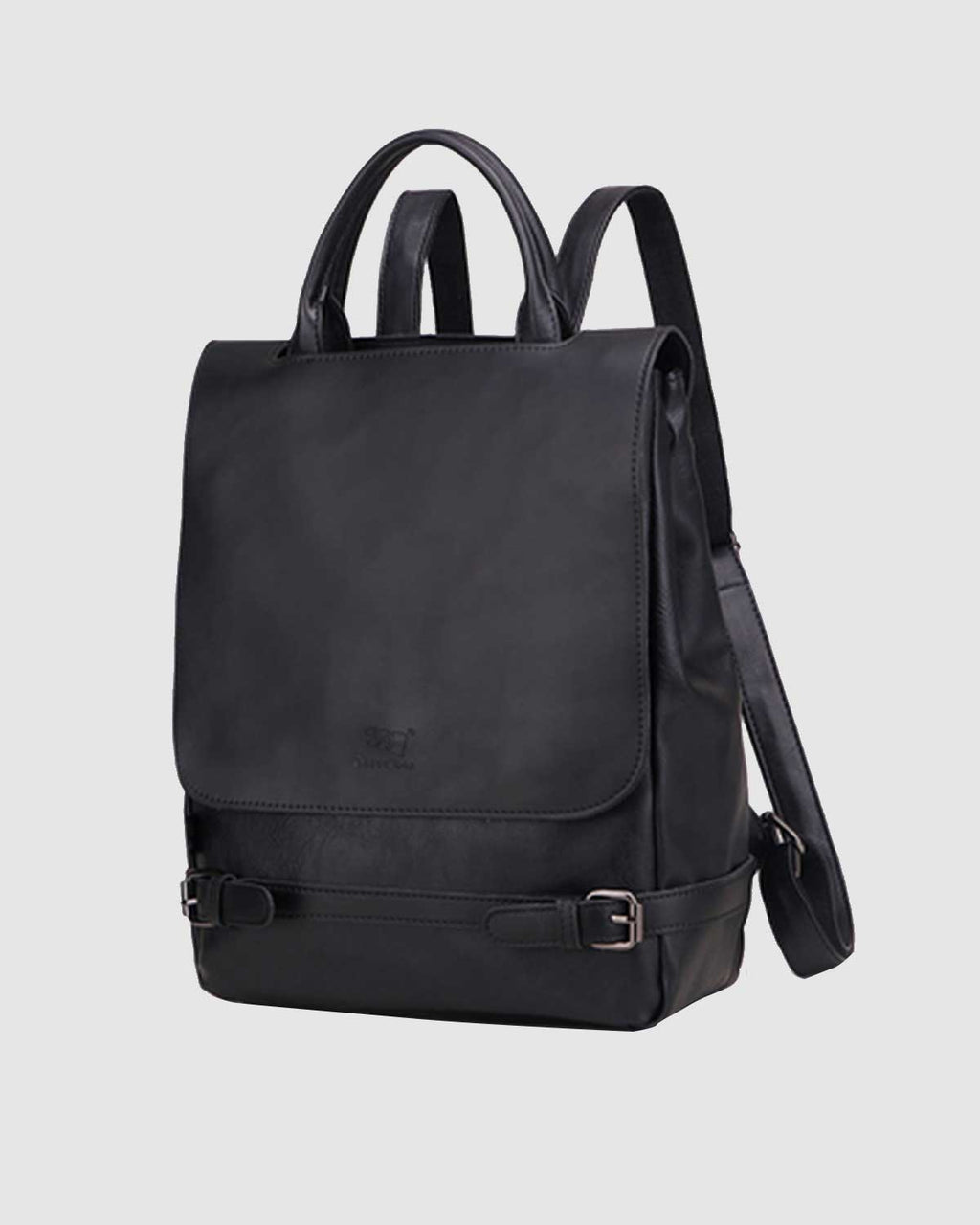 THREE-BOX Business Chic Stylish Leather Backpack