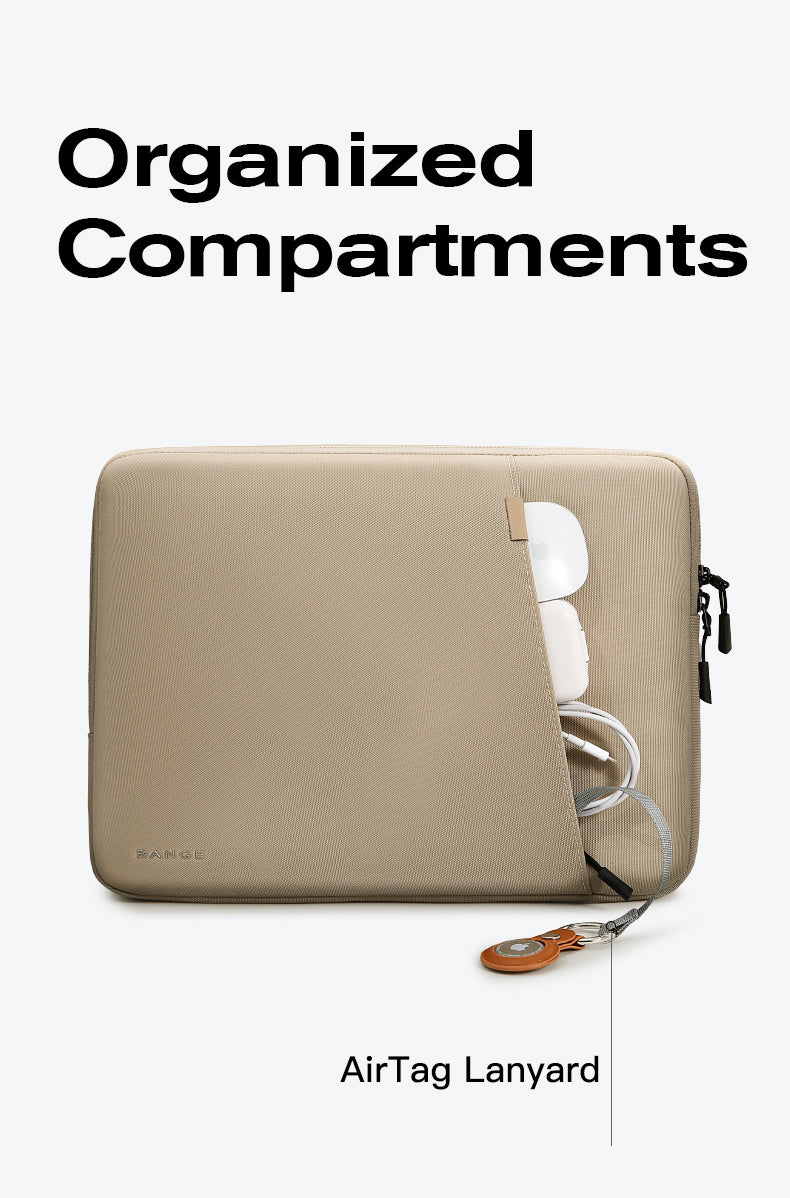 BANGE Protective Water Resistant laptop sleeve Business Style Laptop Briefcase Sleeve case Tablet Bag