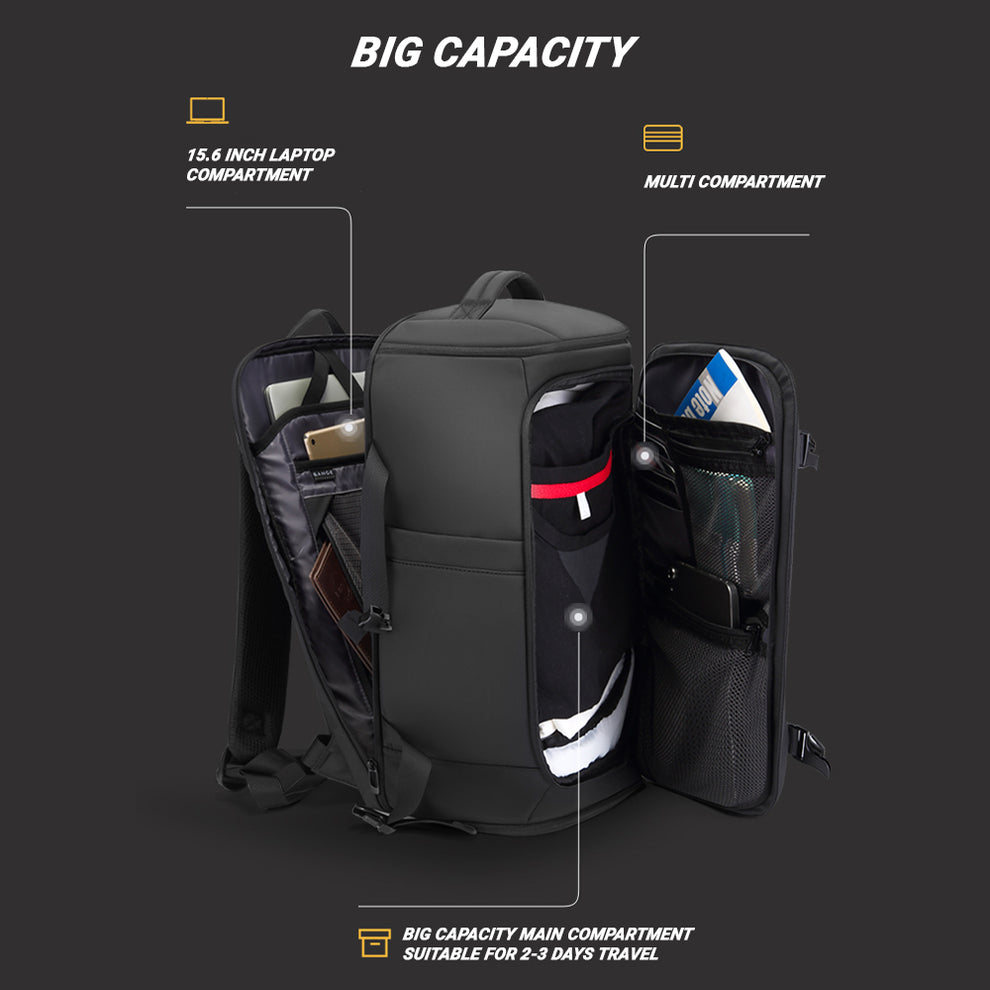 BANGE Travel Backpack Large Capacity Business Hand Luggage