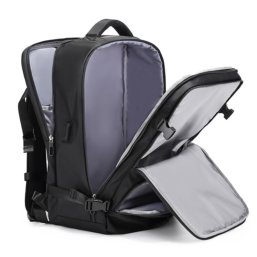 BANGE Large Capacity Waterproof Carry on Travel Bag Laptop Unisex Backpack