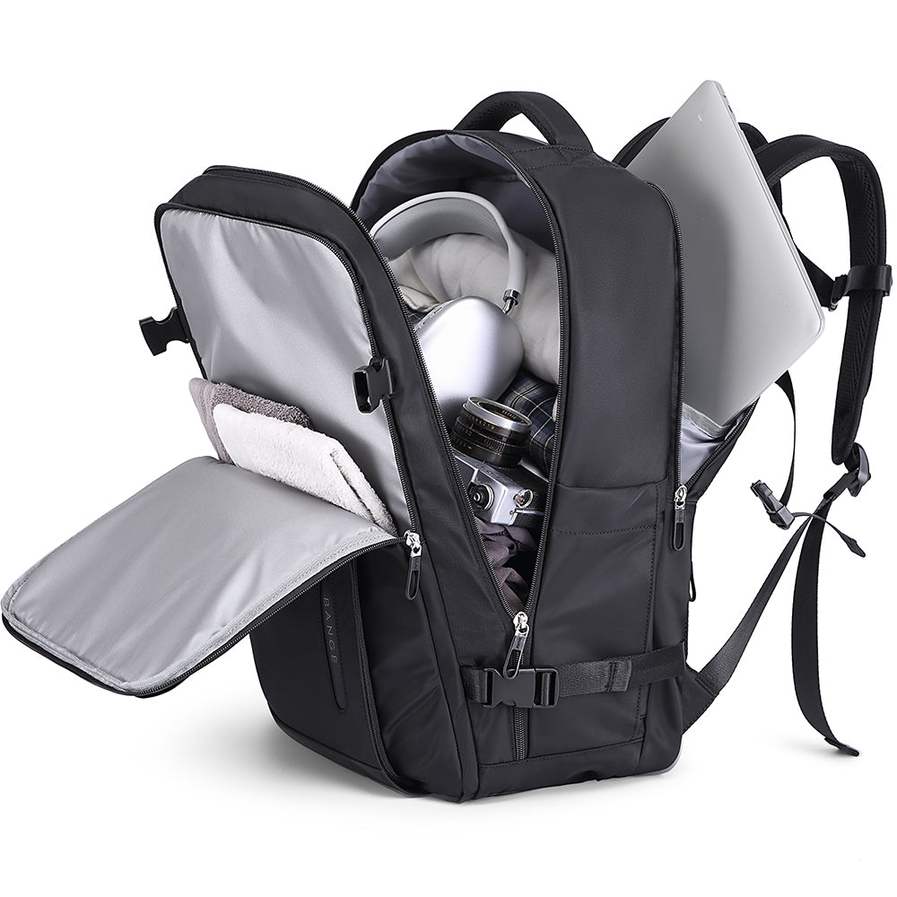 BANGE Large Capacity Waterproof Carry on Travel Bag Laptop Unisex Backpack
