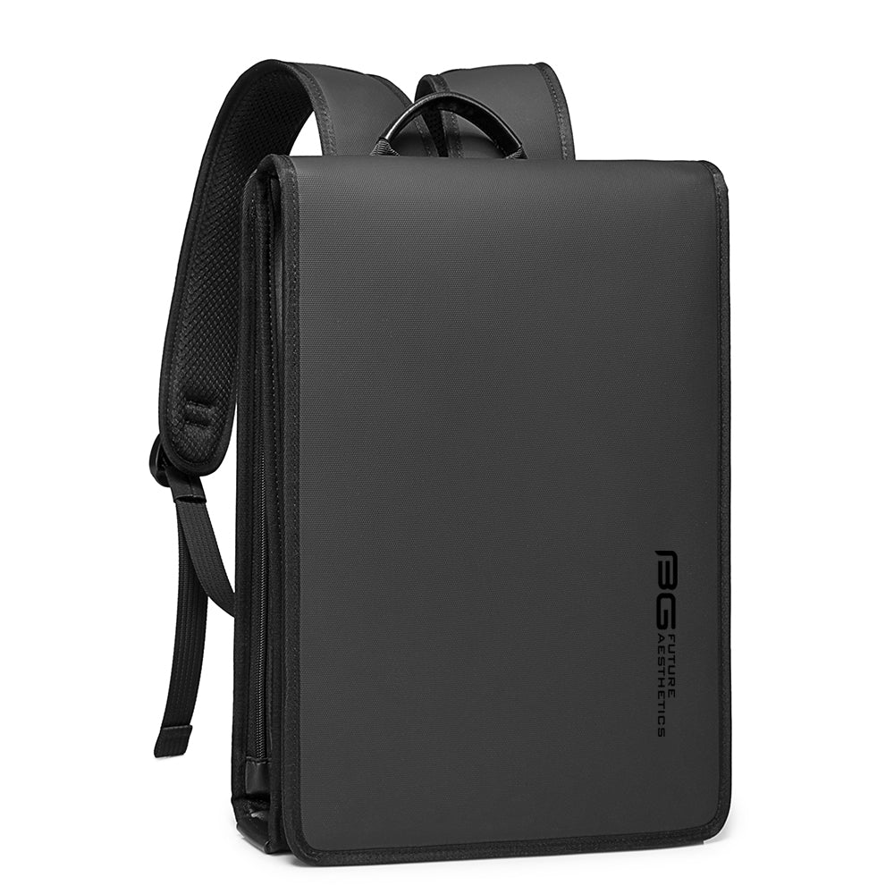 BANGE Shell Design Waterproof 14"Laptop Compact Backpack Business School Anti-theft