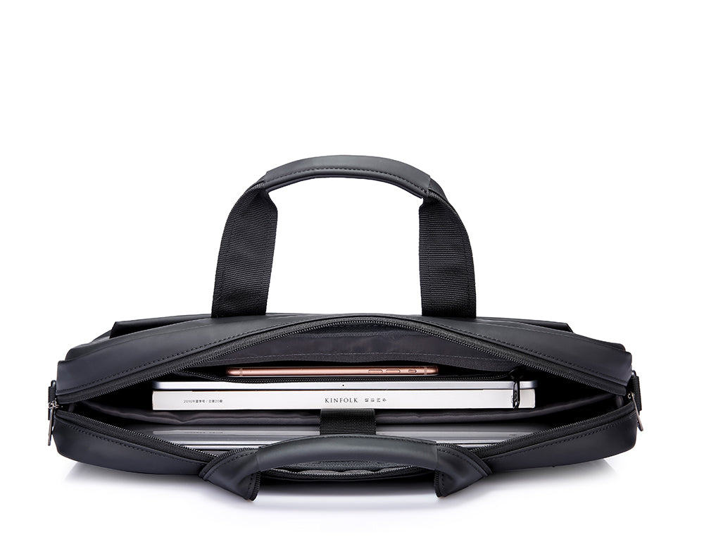 BANGE 15.6" Laptop Bag Waterproof Business Handbag Briefcase