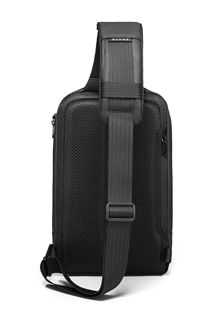 BANGE Waterproof Anti-theft Multifunction Cross-Body Chest-Bag with USB Charging Port