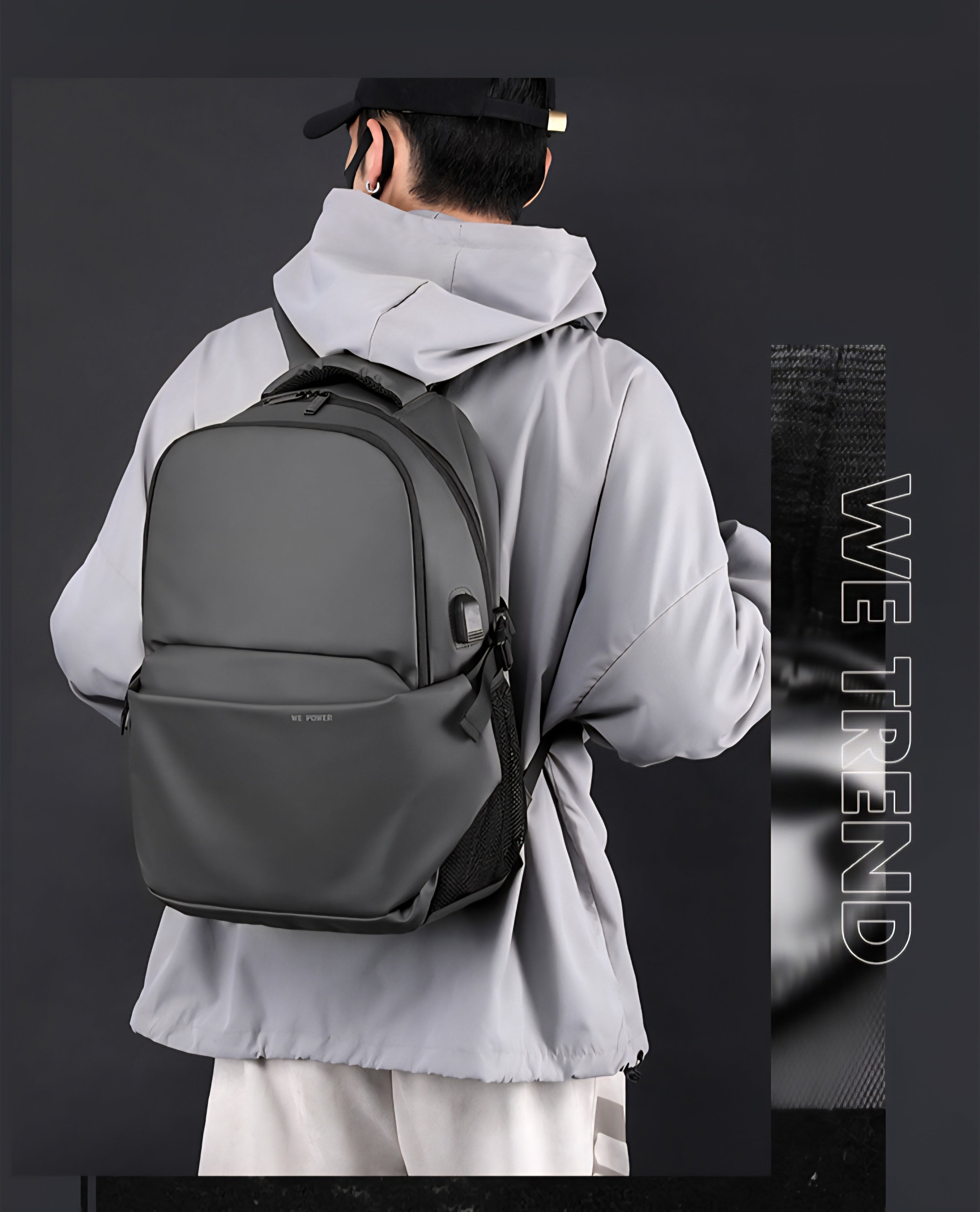 WEPOWER Waterproof Lightweight Travel Backpack Large Capacity Casual Laptop Backpack