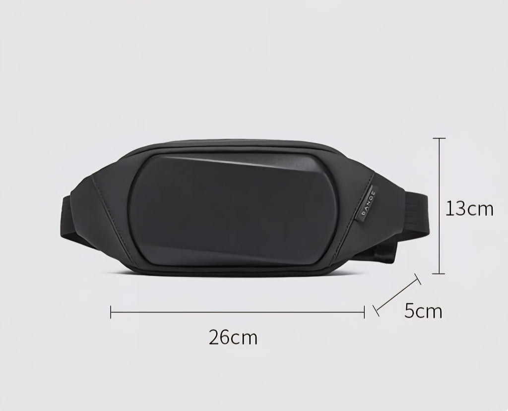 BANGE Anti-theft HARD SHELL PROTETION Cross-Body Bag Waterproof Chest Bag