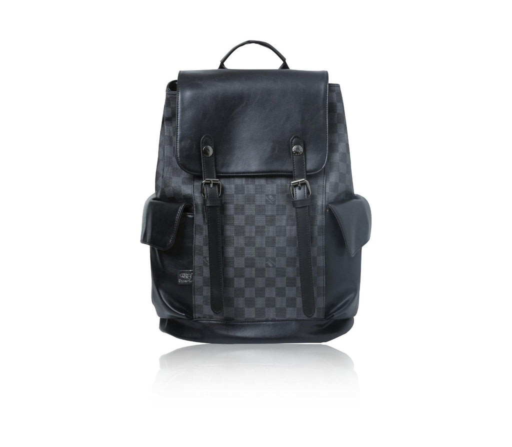THREE-BOX 15.6" Laptop Damier Unisex Backpack Bestseller Trendy Backpack