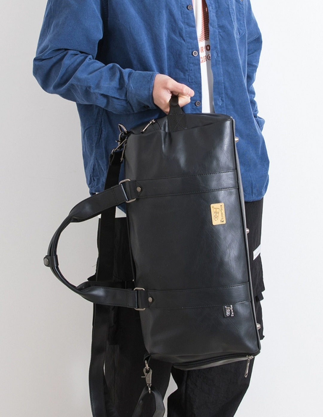 THREE-BOX Gym/ Travel Bag Leather Stylish Shoulder Bag