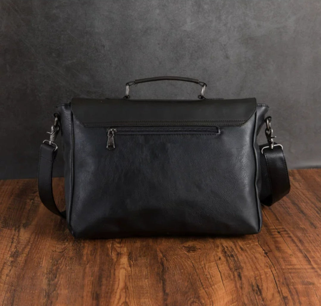THREE-BOX Messenger Bag Classic Fashion Large Capacity Shoulder Bag