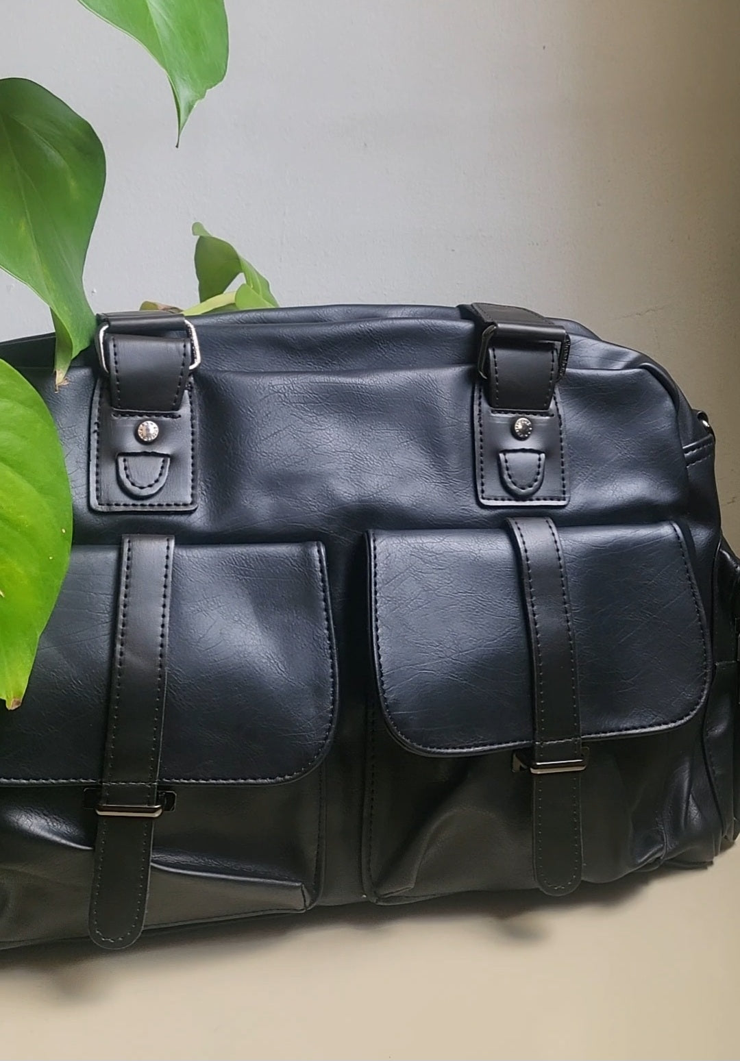 THREE-BOX Travel / Gym Bag Classical Fashion Leather Hand-Bag