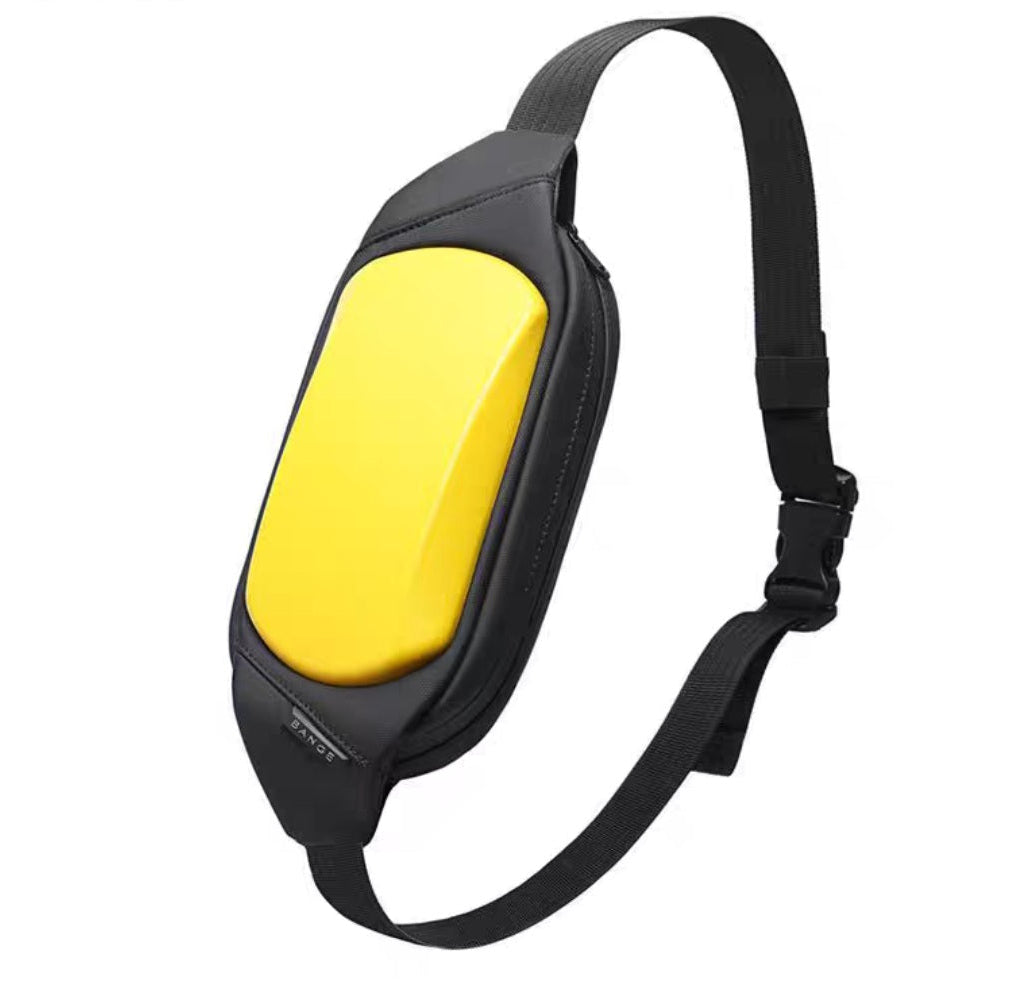 BANGE Anti-theft HARD SHELL PROTETION Cross-Body Bag Waterproof Chest Bag