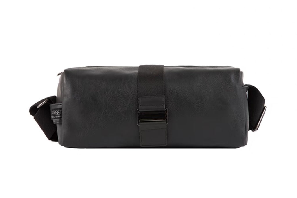 THREE-BOX Cross-Body Bag Leather Shoulder Bag