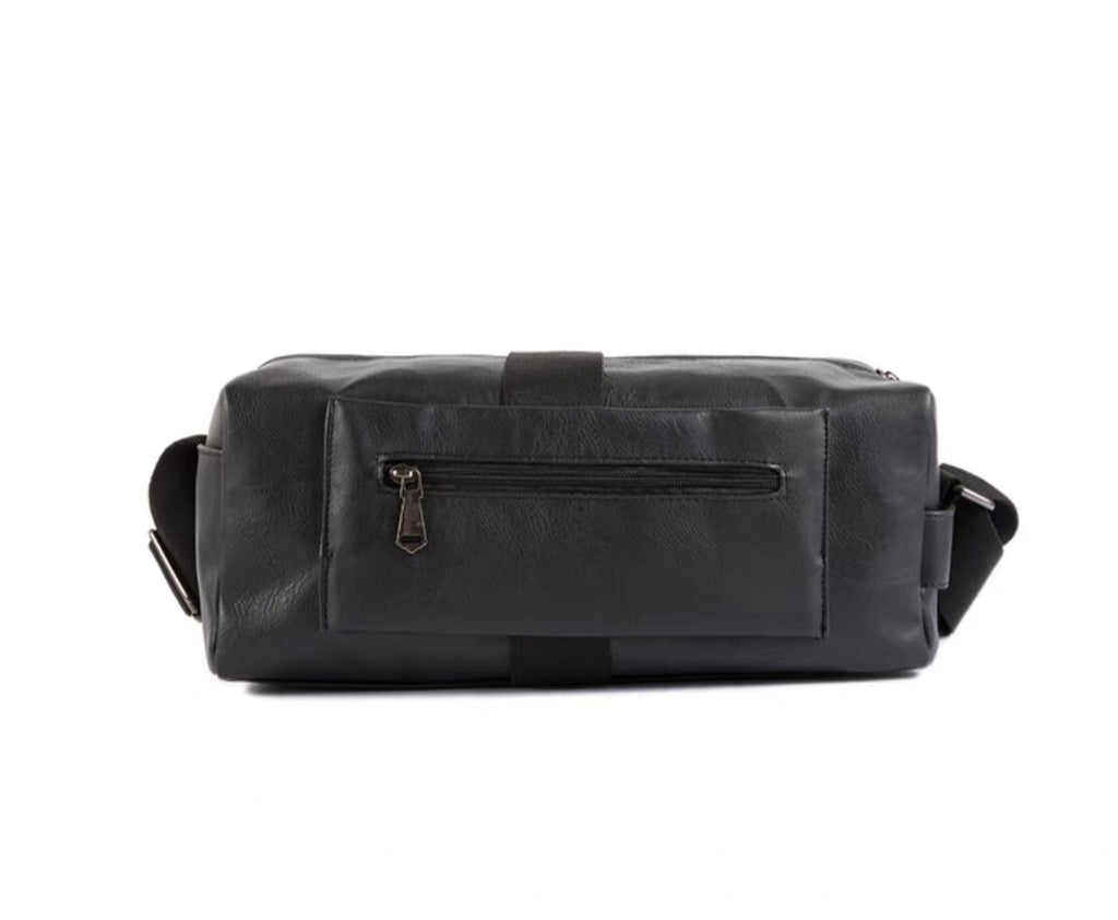 THREE-BOX Cross-Body Bag Leather Shoulder Bag