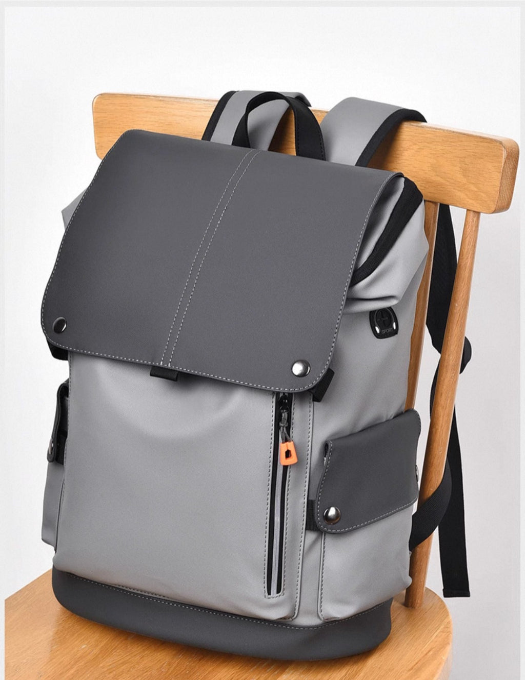 15.6" Laptop Backpack Casual Business / School USB Port Computer Large Capacity Backpack