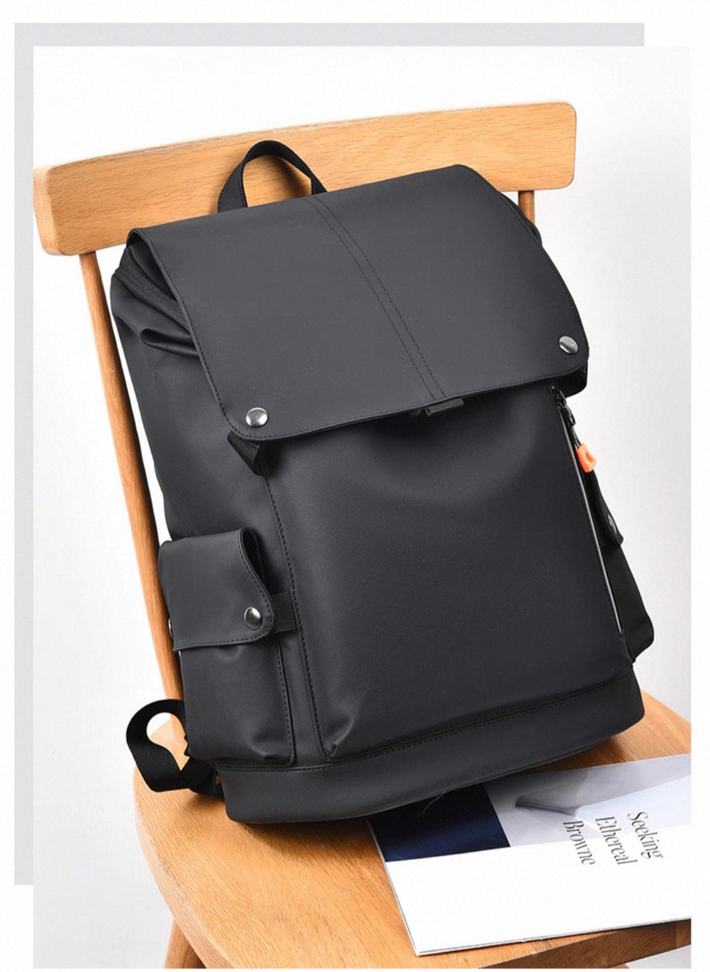 15.6" Laptop Backpack Casual Business / School USB Port Computer Large Capacity Backpack