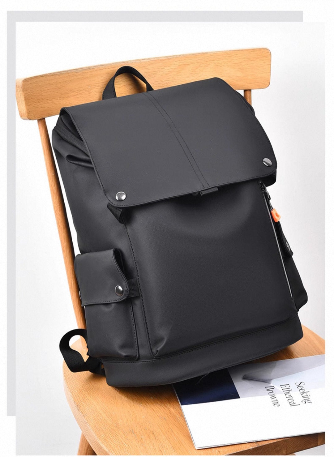15.6" Laptop Backpack Casual Business / School USB Port Computer Large Capacity Backpack