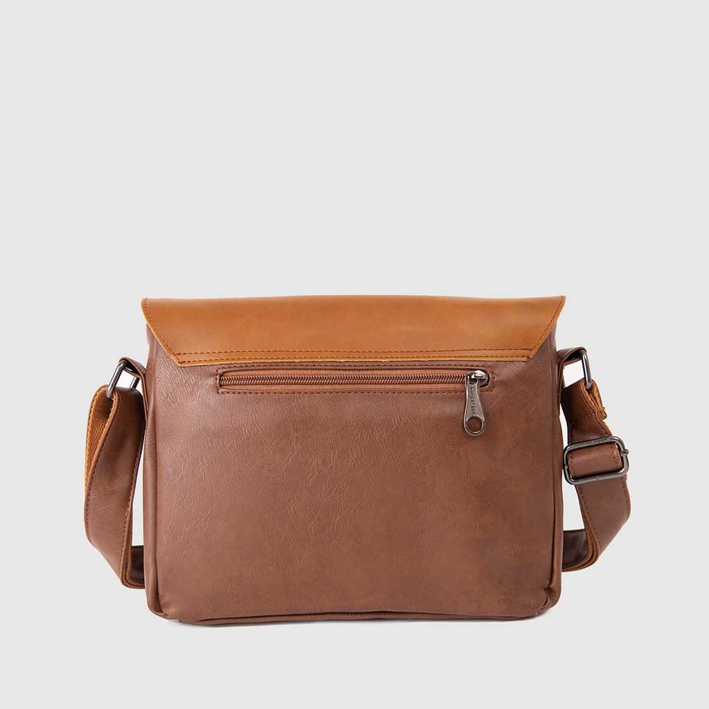 THREE-BOX Mini-Messenger / Cross-Body Bag