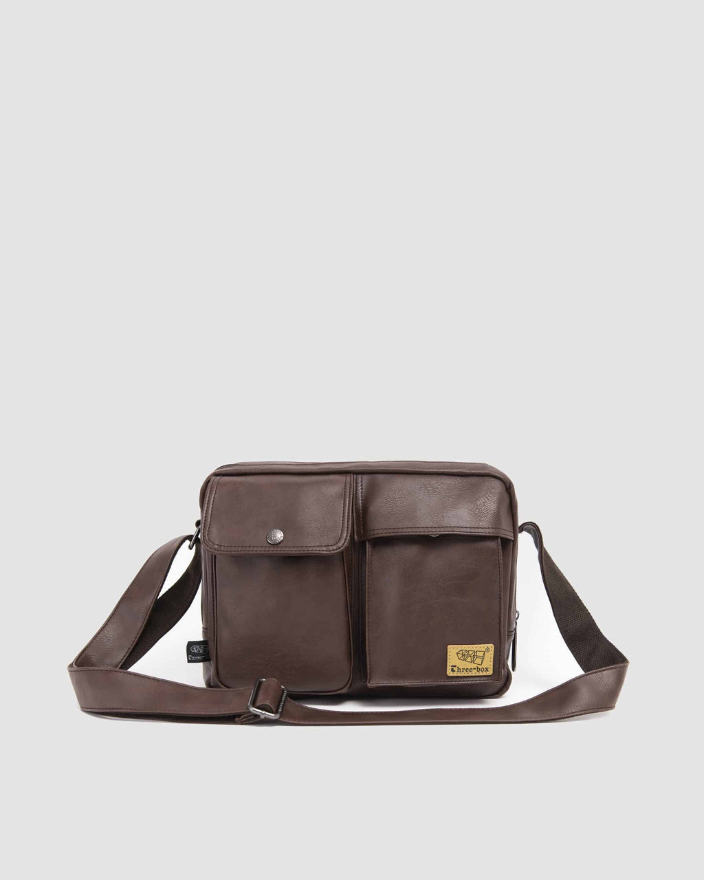 THREE-BOX Mini-Messenger Bag Shoulder Bag