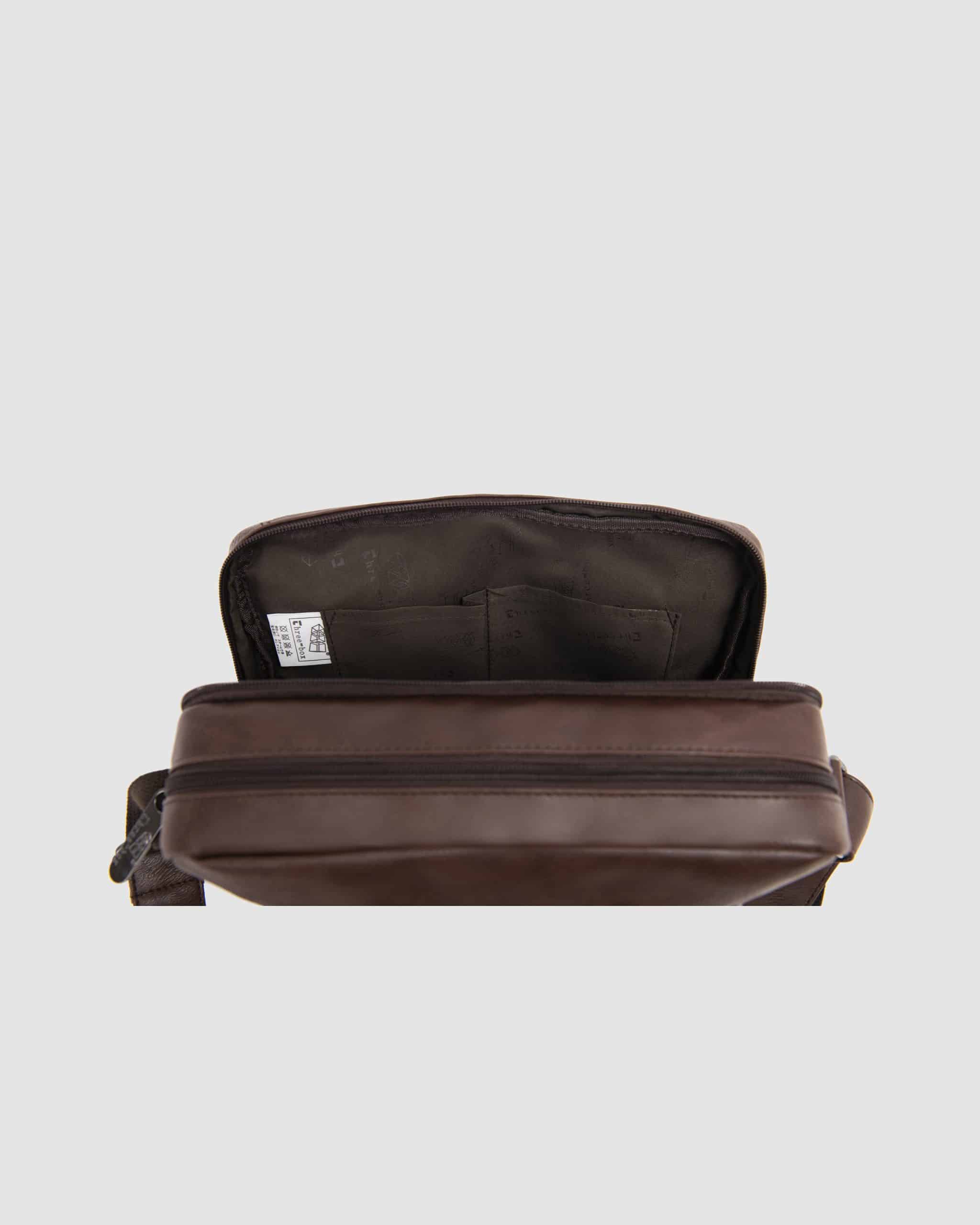 THREE-BOX Mini-Messenger Bag Shoulder Bag