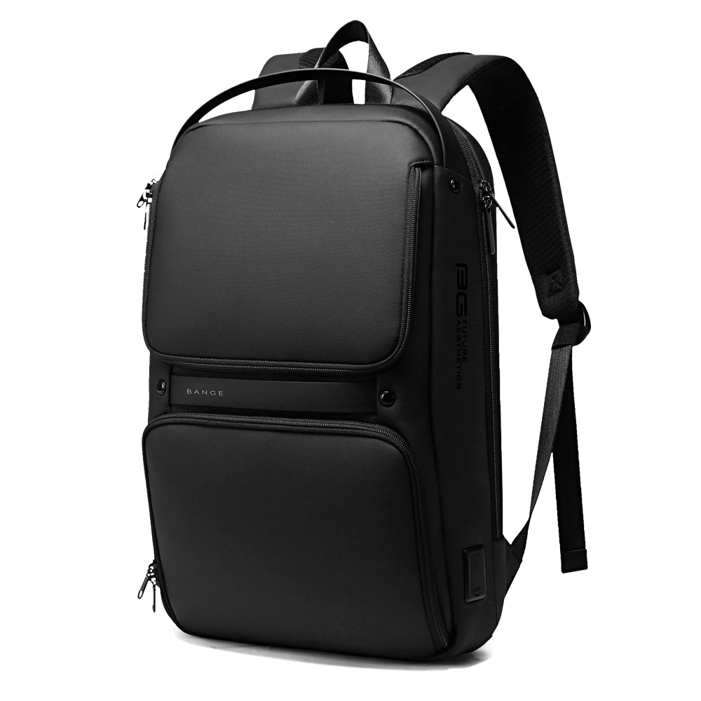 BANGE Waterproof 15.6" Laptop Compact Backpack Business School Anti-theft Backpack
