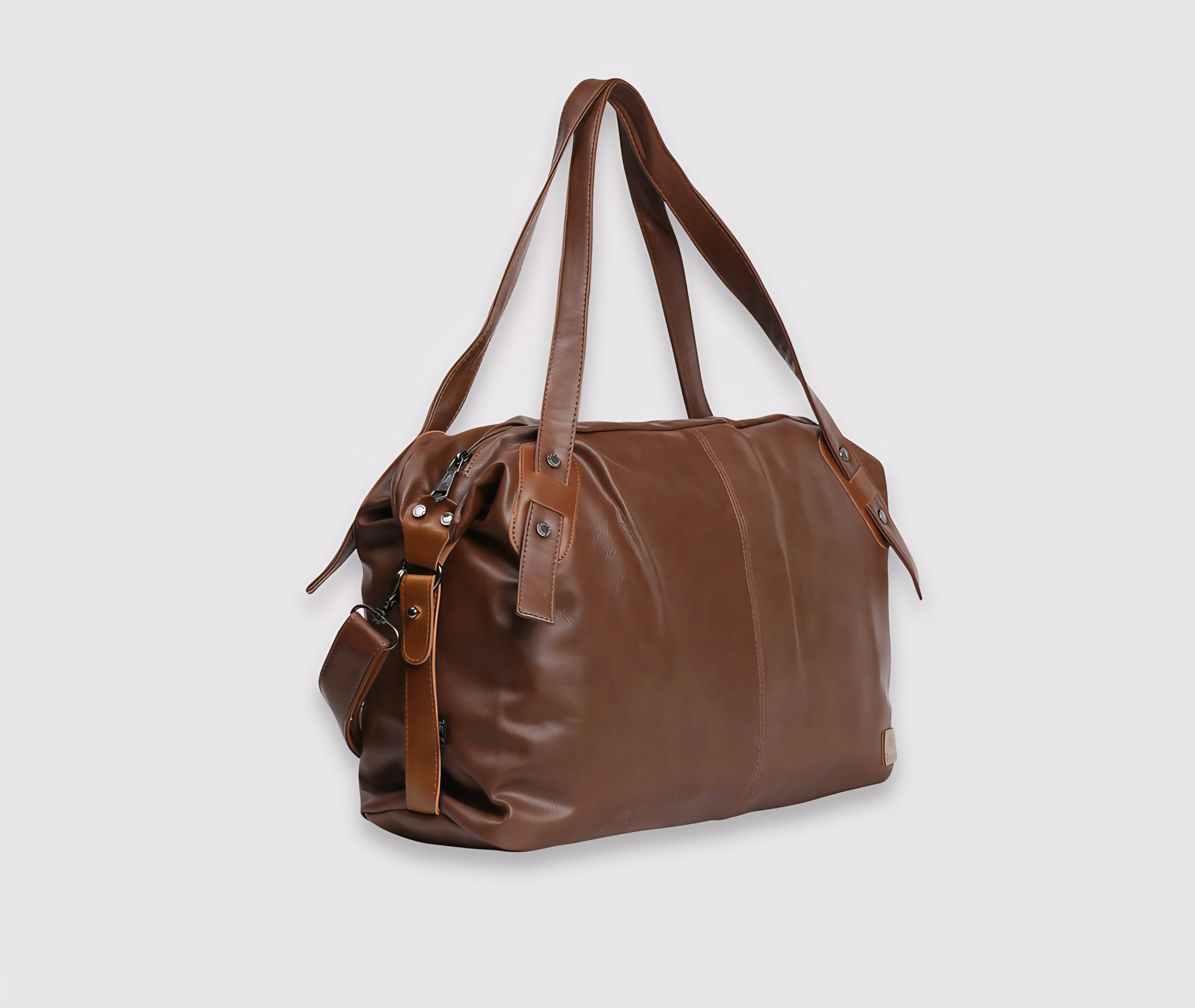 THREE-BOX Travel / Gym Bag Classical Fashion Leather Duffle Bag