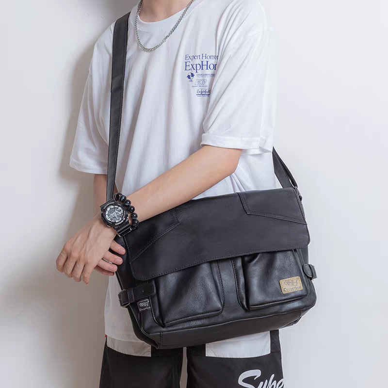 THREE-BOX Original Style Messenger Bag Classic Shoulder Bag