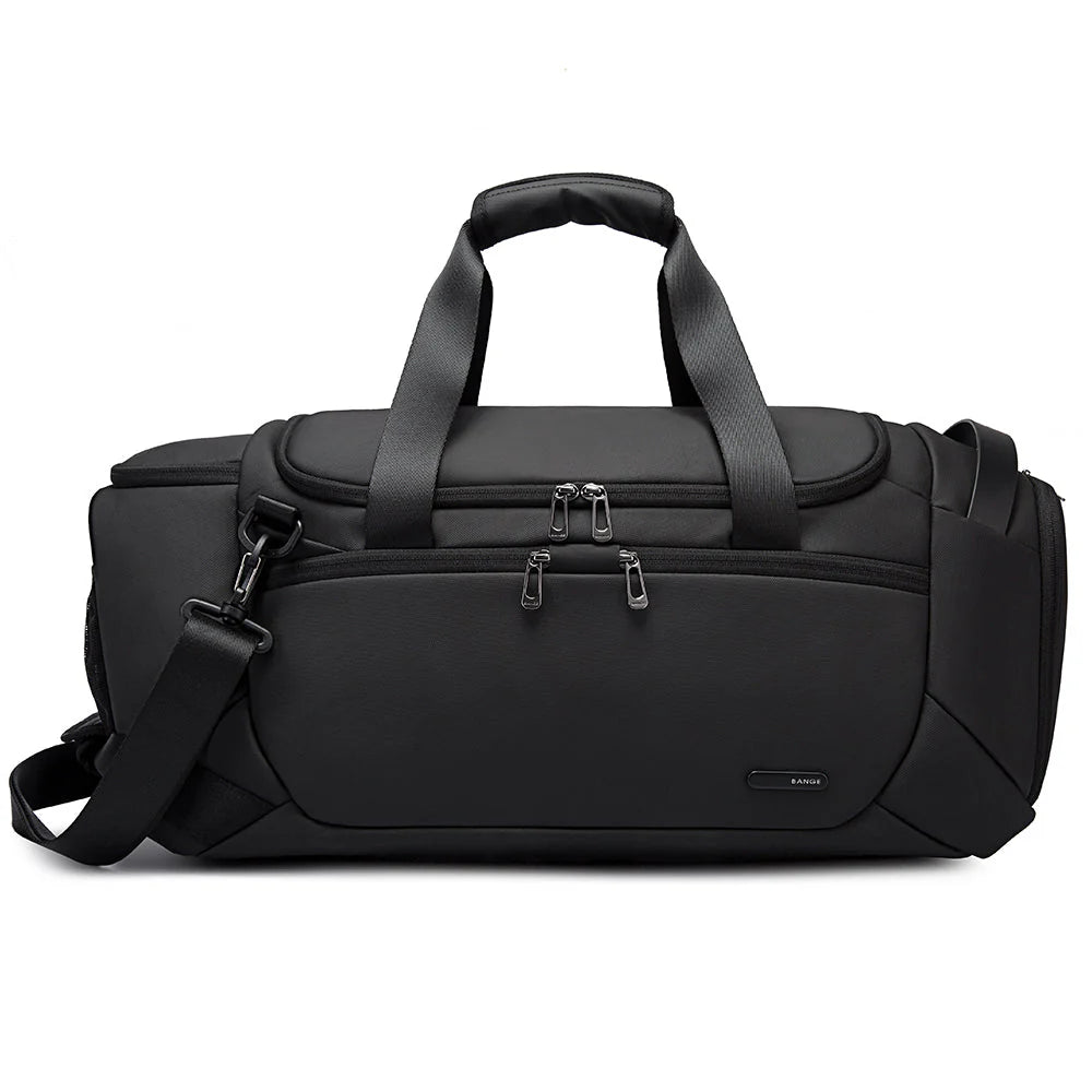 BANGE Multifunctional Waterproof Unisex Sports Gym Bag Travel Suitcase